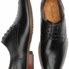 Florsheim Remi Plain Toe Lace Up Oxfords, Cognac