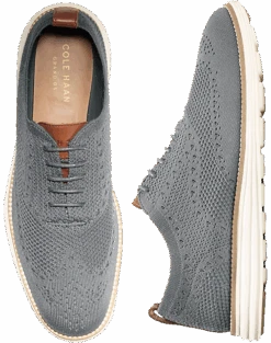Cole Haan Zerogrand Stitchlite Wingtip Oxfords, Gray