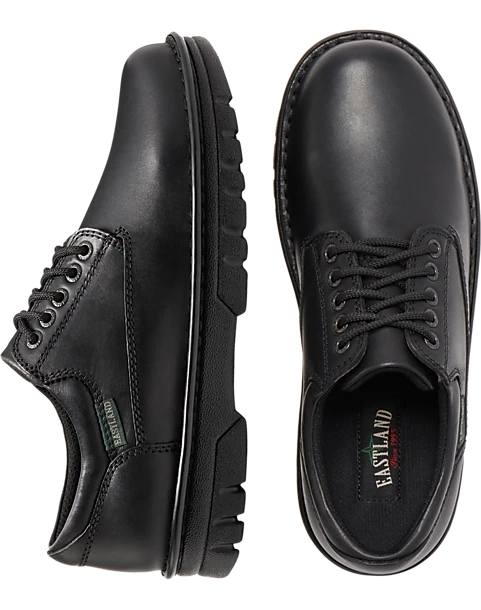 Eastland Plainview Plain Toe Lace Up Oxfords, Brown 1 Eastland Plainview Plain Toe Lace Up Oxfords, Brown