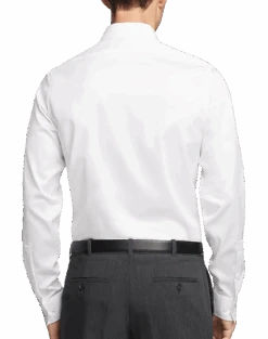 Calvin Klein Infinite Non-Iron Slim Fit Stretch Collar Dress Shirt, Black 9 Calvin Klein Infinite Non-Iron Slim Fit Stretch Collar Dress Shirt, Black -Quality Clothing Store MW40 540K 01 CALVIN KLEIN WHITE ALT4 1