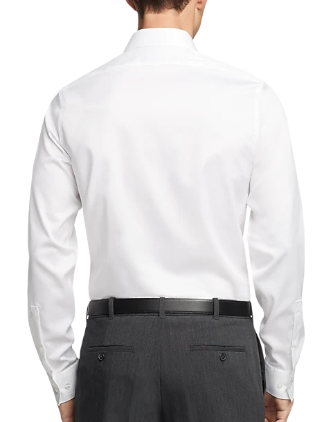 Calvin Klein Infinite Non-Iron Slim Fit Stretch Collar Dress Shirt, Black 5 Calvin Klein Infinite Non-Iron Slim Fit Stretch Collar Dress Shirt, Black - Image 5