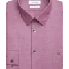 Calvin Klein Slim Fit Embroidered Logo Dress Shirt, Wine