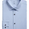 Michael Strahan Modern Fit Spread Collar Dress Shirt, Light Blue