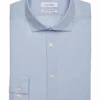 Calvin Klein Infinite Wrinkle Free Slim Fit Stretch Collar Dress Shirt, Sapphire