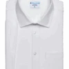 &Collar Pacific Athletic Fit Short Sleeve Dress Shirt, White