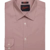 Egara Skinny Fit Point Collar Dress Shirt, Mauve