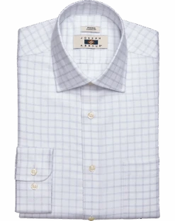Joseph Abboud Classic Fit Dress Shirt, Blue Check