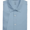 Michael Strahan Modern Fit Short Sleeve Dress Shirt, Light Blue