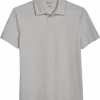 Awearness Kenneth Cole Modern Fit Welded Polo, Light Gray