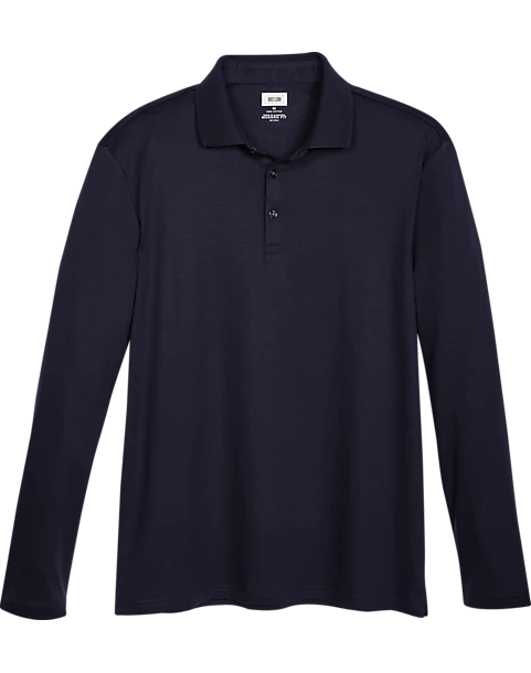 Joseph Abboud Modern Fit Luxe Cotton Polo, Navy 1 Joseph Abboud Modern Fit Luxe Cotton Polo, Navy