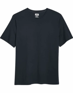 Joseph Abboud Modern Fit Luxe Cotton Jersey Knit Crew Neck T-Shirt, Navy