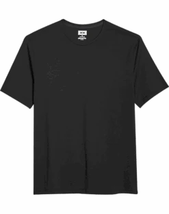 Joseph Abboud Modern Fit Luxe Cotton Jersey Knit Crew Neck T-Shirt, Black