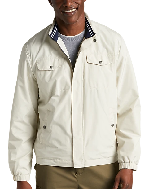 Con.Struct Modern Fit Hybrid Jacket, Off White 1 Con.Struct Modern Fit Hybrid Jacket, Off White