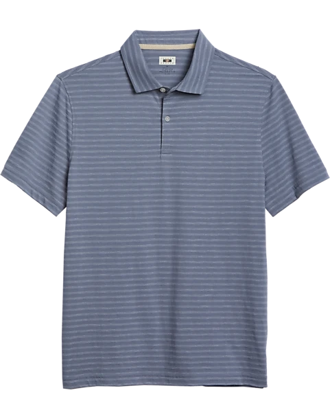 Joseph Abboud Modern Fit Polo, Slate Tonal Stripe 1 Joseph Abboud Modern Fit Polo, Slate Tonal Stripe
