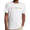 The Phluid Project Classic Fit Be A Good Human Graphic Crew, White