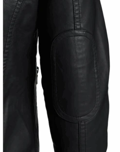 Awearness Kenneth Cole Modern Fit Moto Jacket, Camel Faux Leather -Quality Clothing Store MW40 70ZK 02 AWEARNESS KENNETH COLE BLACK ALT5 1