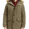 Rainforest Classic Fit Hooded Parka, Brown