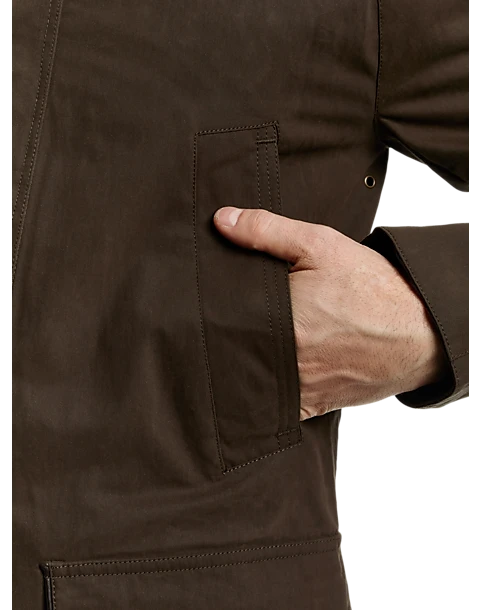 Rainforest Classic Fit All Weather Coat, Olive 3 Rainforest Classic Fit All Weather Coat, Olive - Image 3