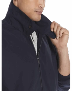 Weatherproof Modern Fit Golf Jacket, Off-White -Quality Clothing Store MW40 71FJ 01 AWEARNESS KENNETH COLE NAVY SOLID ALT4 1