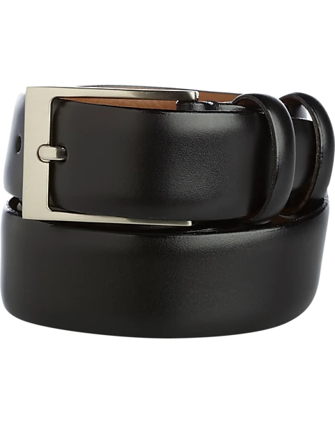 Men's Wearhouse Double-Loop Full-Grain Leather Dress Belt, Cognac 1 Men's Wearhouse Double-Loop Full-Grain Leather Dress Belt, Cognac