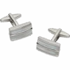 Pronto Uomo Cufflinks, Silver