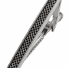 Joseph Abboud Tie Bar, Silver Grid