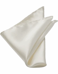 Pronto Uomo White Pocket Square