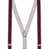 Egara Boys Burgundy Suspenders
