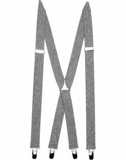 Egara Gray Clip Suspenders