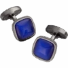 Joseph Abboud Catseye Stone Cufflinks, Blue