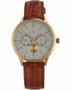 Joseph Abboud Watch, Gold & Brown