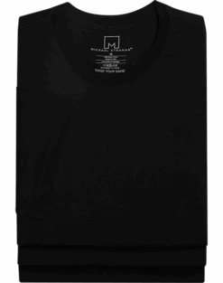 Michael Strahan Crew Neck Tees 3-Pack, Black