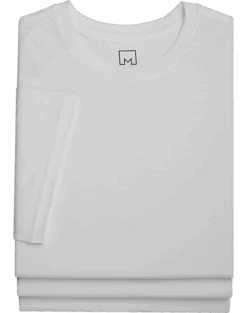 Michael Strahan Crew Neck Tees 3-Pack, White
