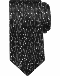 Egara Skinny Tie, Black