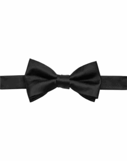 Egara Pre-Tied Formal Bow Tie, Black