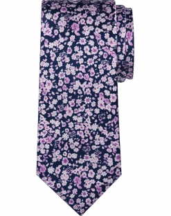 Pronto Uomo Narrow Tie, Fuchsia