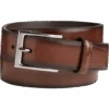 Florsheim Francisco Leather Belt, Scotch