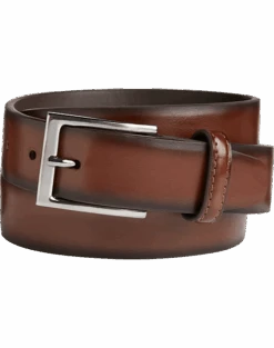 Florsheim Francisco Leather Belt, Scotch