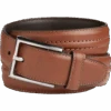 Florsheim Surge Leather Belt, Cognac