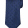 Calvin Klein Narrow Tie, Navy Square Dot