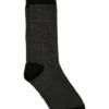 Egara Socks, Black Houndstooth
