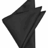 Egara Pocket Square, Black