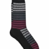 Egara Black Stripe Socks, 1 Pair