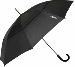 ShedRain Black 50-inch Stick Umbrella