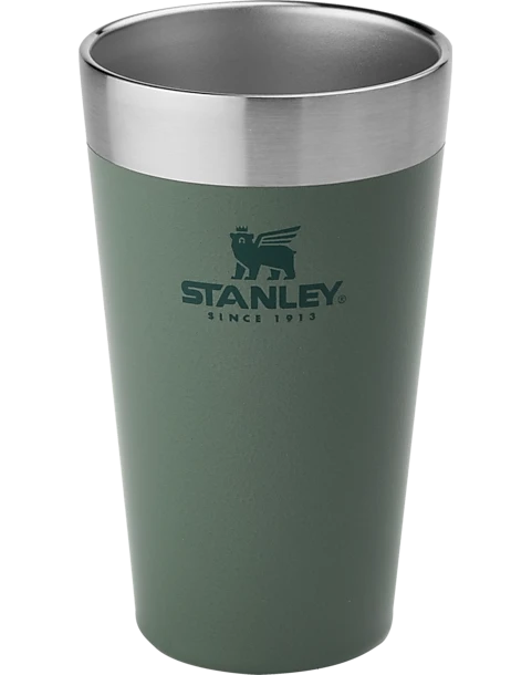 Stanley Adventure Stacking Beer Pint, Green 16 Oz. 1 Stanley Adventure Stacking Beer Pint, Green 16 Oz.