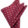 Pronto Uomo Pocket Square, Cabernet Medallion