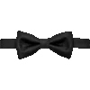 Pronto Uomo Pre-Tied Bow Tie, Black Medallion