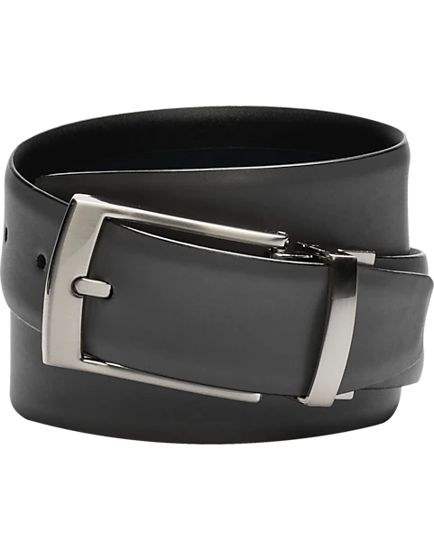 Joseph Abboud Reversible Leather Belt, Black 2 Joseph Abboud Reversible Leather Belt, Black - Image 2