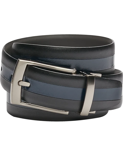 Joseph Abboud Reversible Leather Belt, Black 1 Joseph Abboud Reversible Leather Belt, Black
