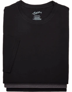 Egara Slim Fit Crewneck T-Shirt, 3-Pack, Black
